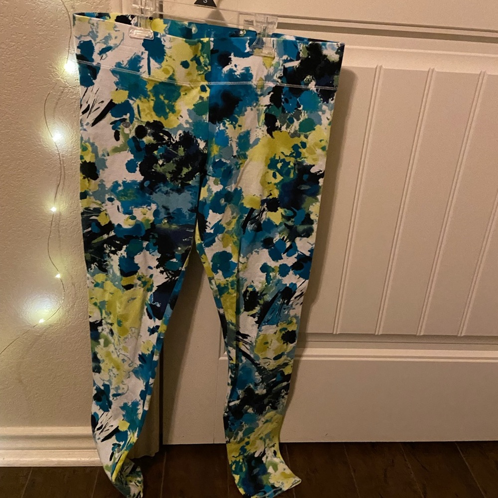 Tie dye athletic pants